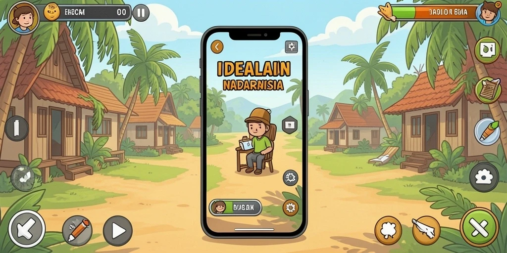 Tampilan antarmuka yang modern dan menarik.