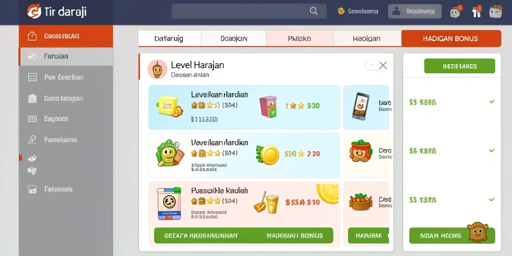 Tampilan antarmuka yang menarik dan intuitif.