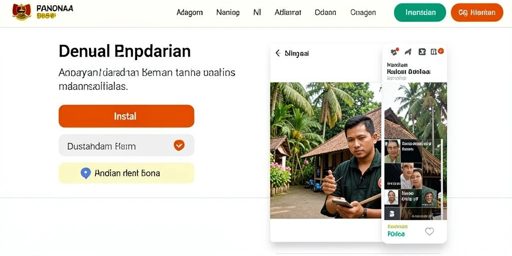 Tampilan antarmuka yang intuitif dan mudah digunakan.