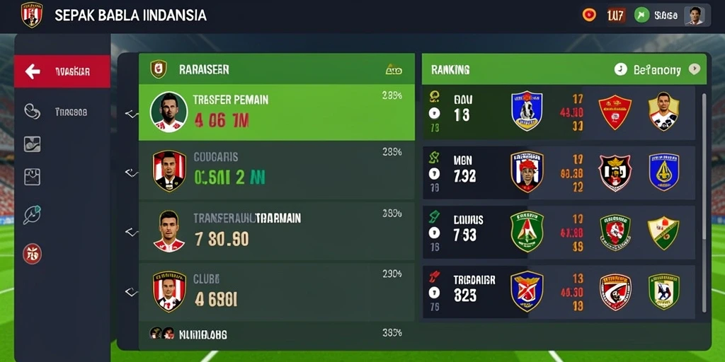 Tampilan grafik yang menarik dan penuh warna.