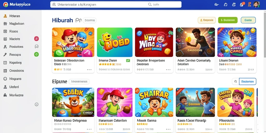 Tampilan grafis yang memukau dan menarik.