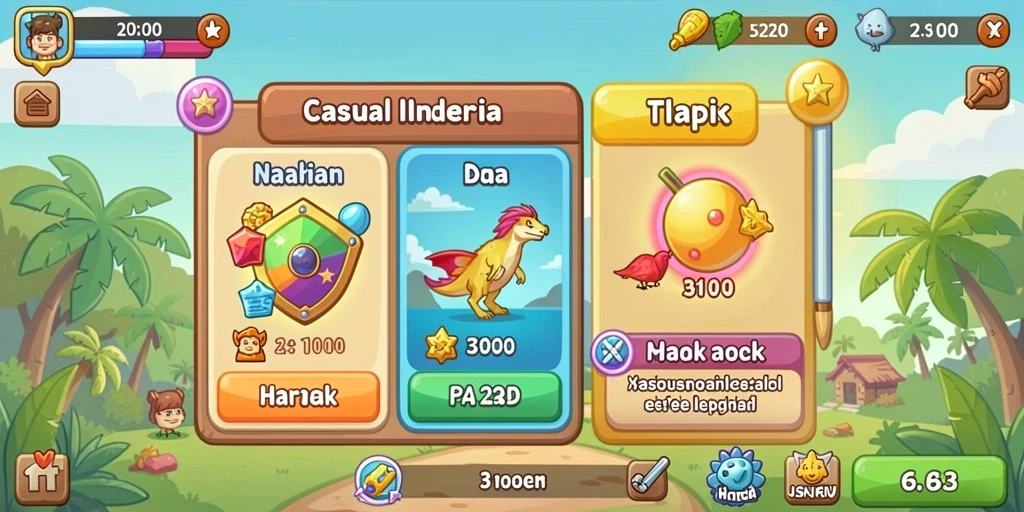 Tampilan antarmuka yang menarik dan user-friendly.